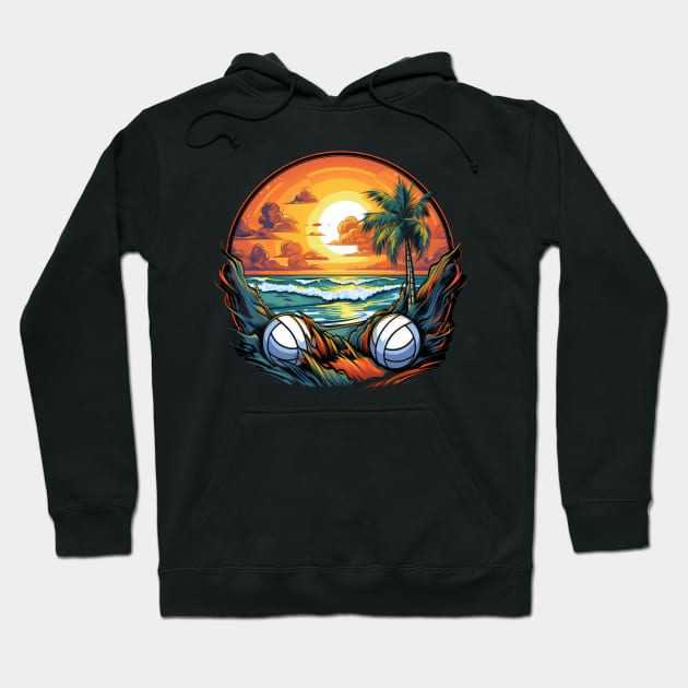 Solar dance of the waves Hoodie by Yurii